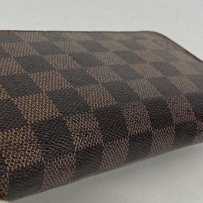 Louis Vuitton Damier Zippy Wallet N60015 Ebene Long