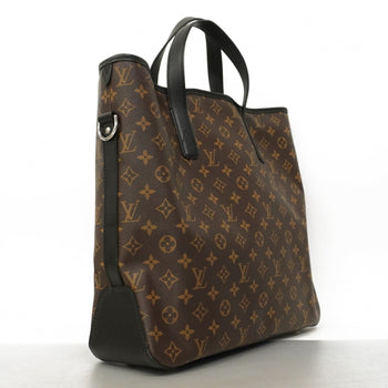 Louis Vuitton Monogram Macassar Davis Handbag M56708 Brown 2-Way