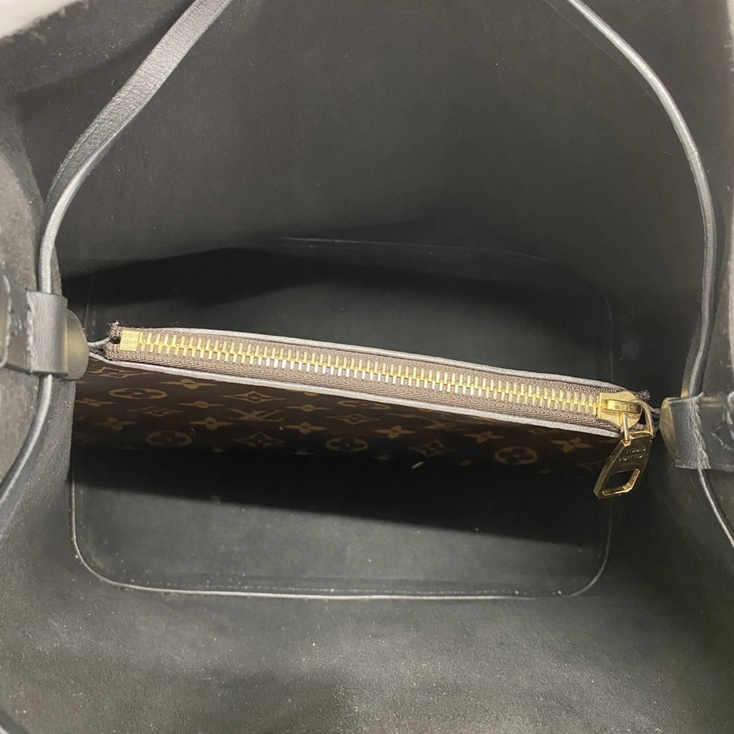 Louis Vuitton Monogram Neonoe Shoulder Bag M44020 Brown Noir