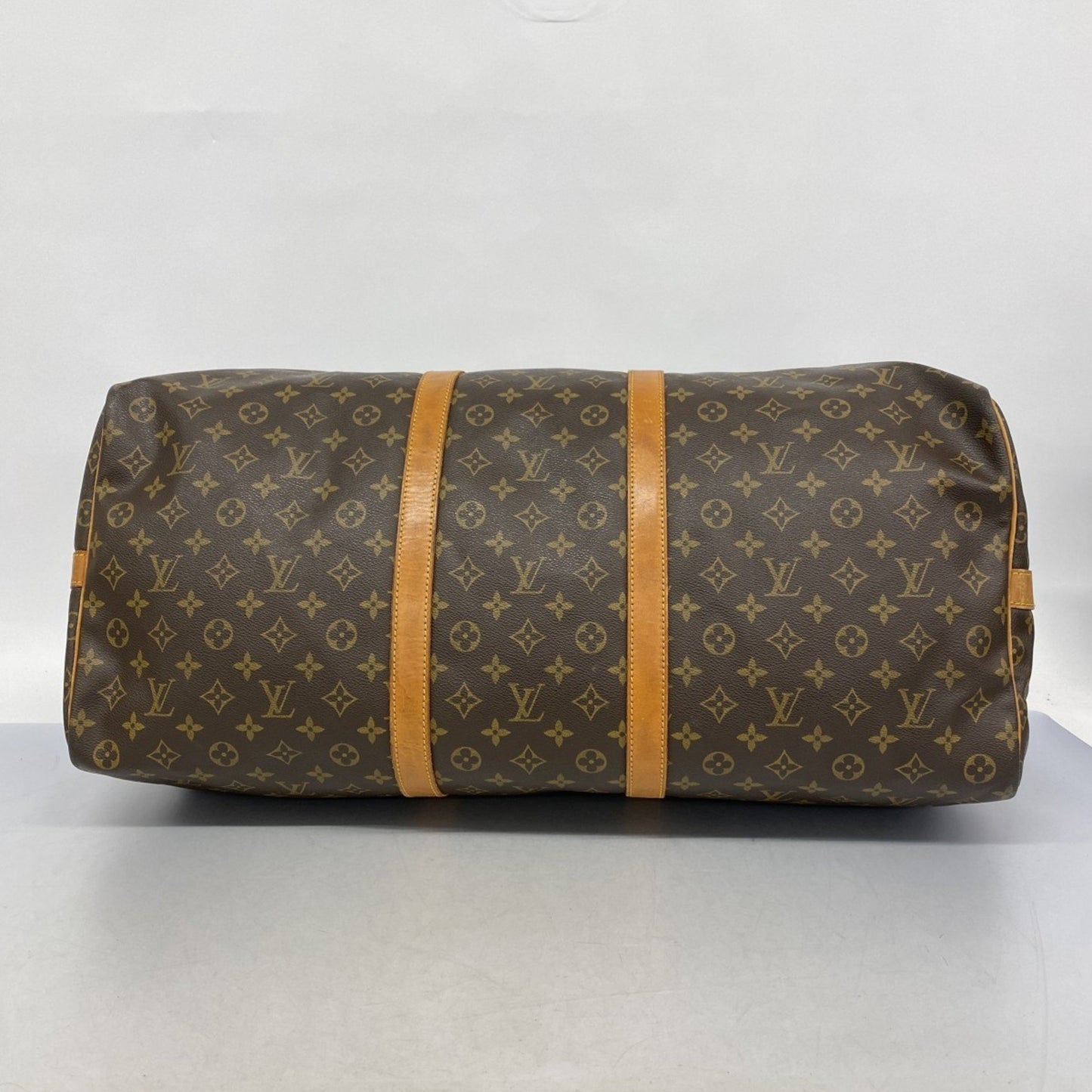 Louis Vuitton Monogram Keepall Bandouliere 60 Boston Bag M41412 Brown