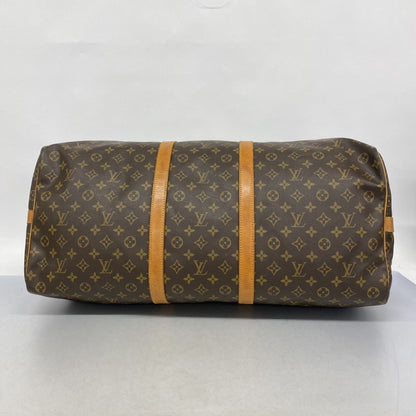 Louis Vuitton Monogram Keepall Bandouliere 60 Boston Bag M41412 Brown
