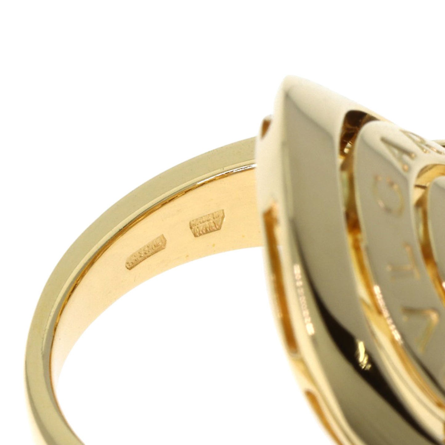 Bvlgari Astrale Cerchi Ring In 18K Yellow Gold