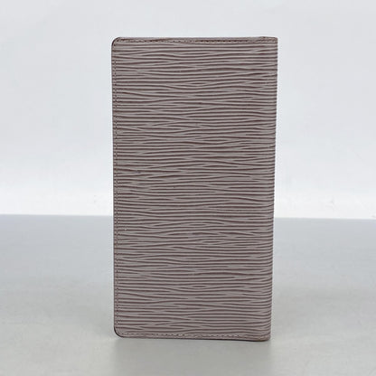 Louis Vuitton Epi Long Wallet Porte Carte Credit M6321B Lila