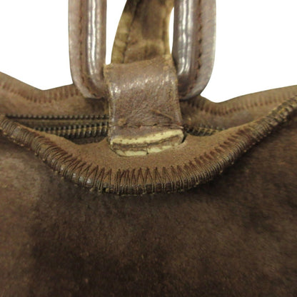 Fendi S.A.S Fendi 90'S 00'S Suede Leather Hand Bag Tote Shoulder Zucca Old Vintage