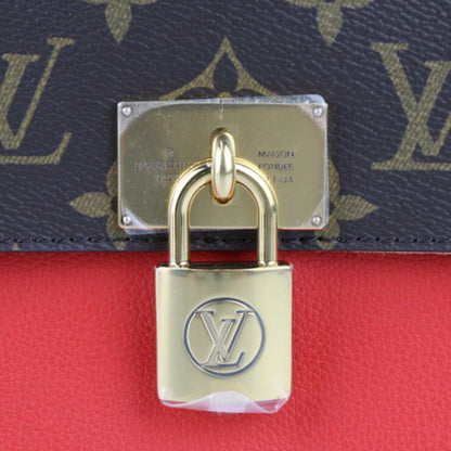 Louis Vuitton Louis Vuitton Marignan Monogram Handbag M44286 Leather Brown Coquelicot Shoulder Bag