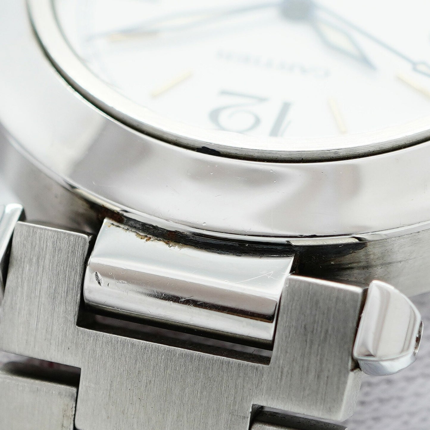 Cartier Pasha C W31044M7 White Dial