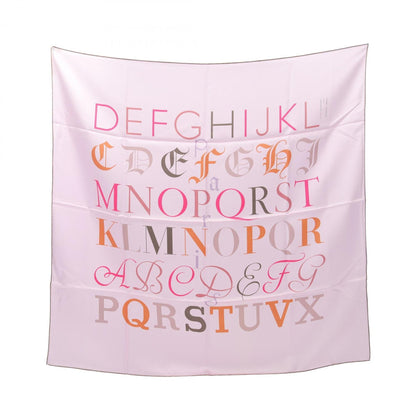 Hermes Herms Carr 90 A.M. Cassandre Silk Scarf
