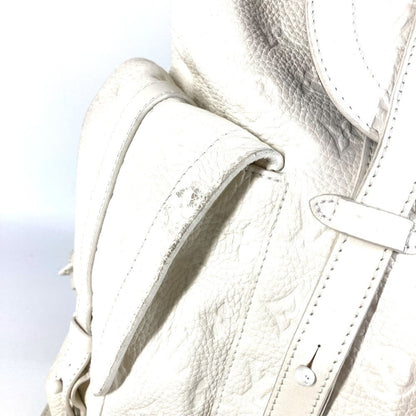 Louis Vuitton M53286 Monogram Taurillon Christopher Gm Backpack By Virgil Abloh. Leather Backpack