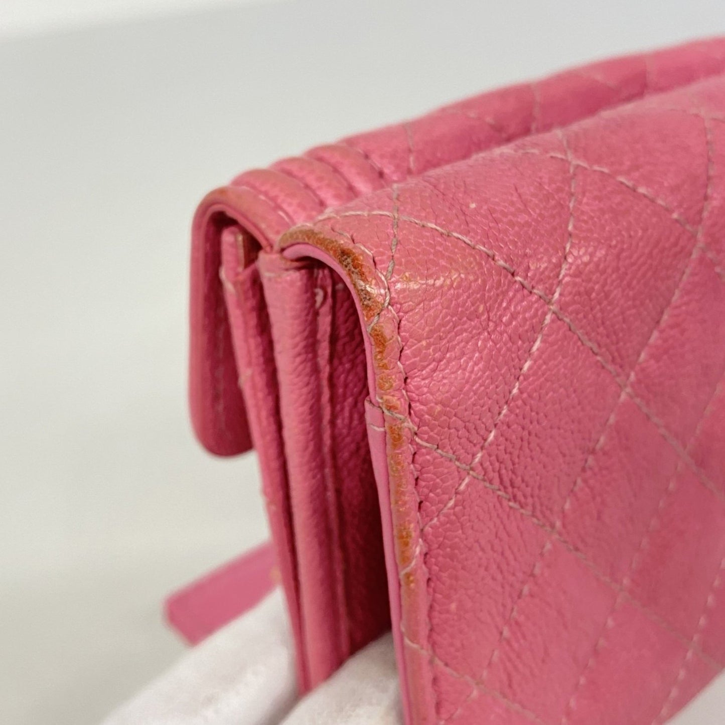 Chanel Boy Tri-Fold Wallet