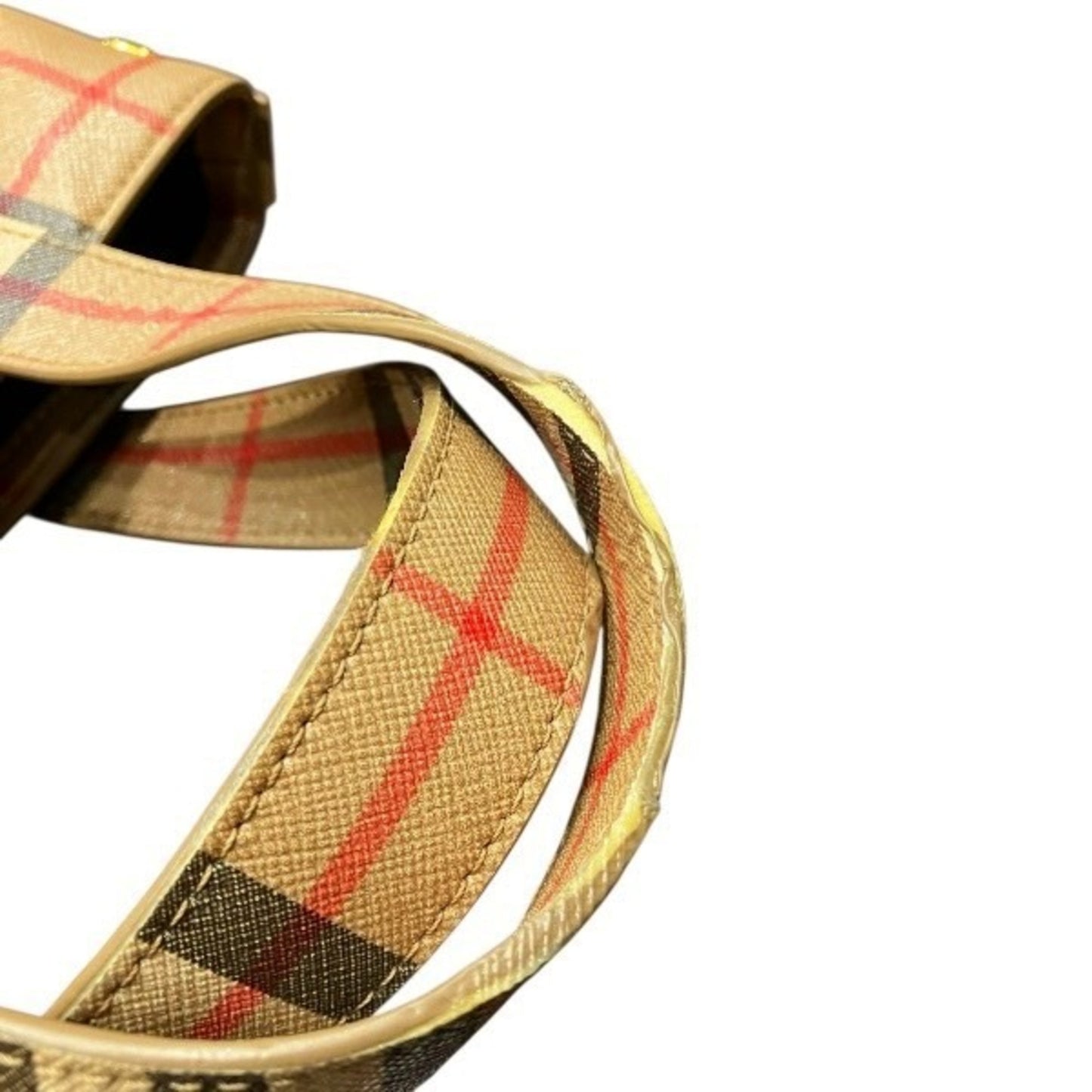 Burberry London Appliqu Check 2-Way Bag