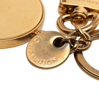 Louis Vuitton Bag Charm Lv Circle Keychain M67374 Gold