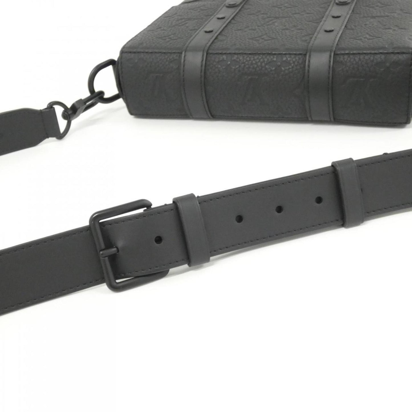 Louis Vuitton Taurillon Monogram Trunk Messenger Pm M57726 Shoulder Bag