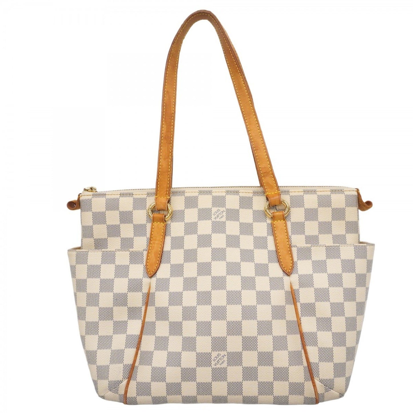 Louis Vuitton Damier Azur Totally Pm Tote Bag N51262 White