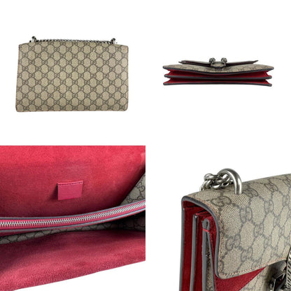 Gucci Dionysus Shoulder Bag In Gg Supreme Canvas