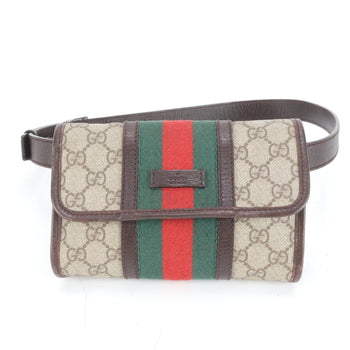Coated Canvas - Gucci Fanny Pack - Pouch Leather