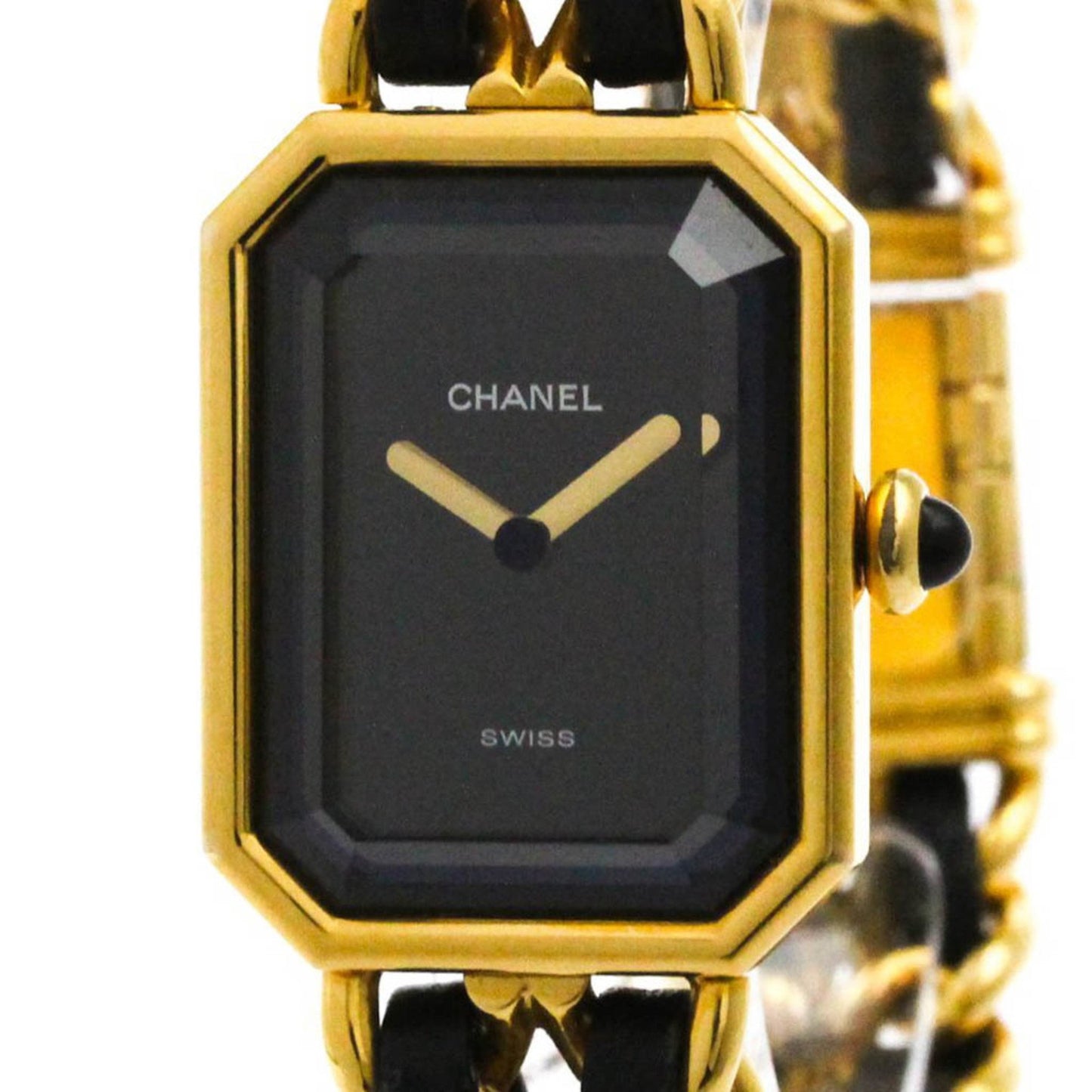 Chanel Premiere Size M Gold Plated Quartz