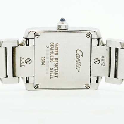 Cartier Tank Franaise Sm W51008Q3 Ivory Dial