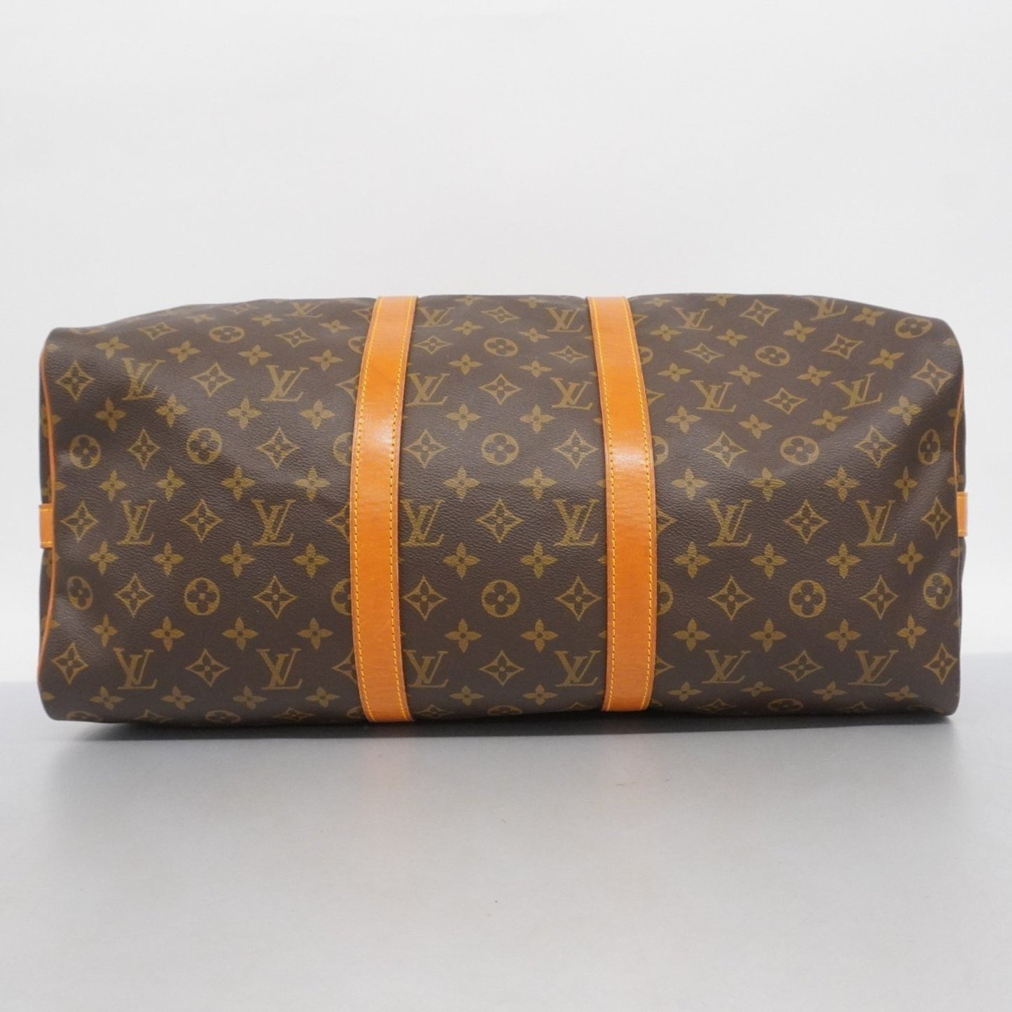 Louis Vuitton Monogram Keepall Bandouliere 50 Boston Bag M41416 Brown