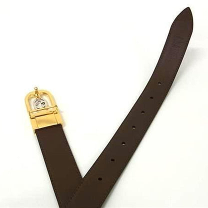 Gucci Interlocking G Belt 547734 Black Leather
