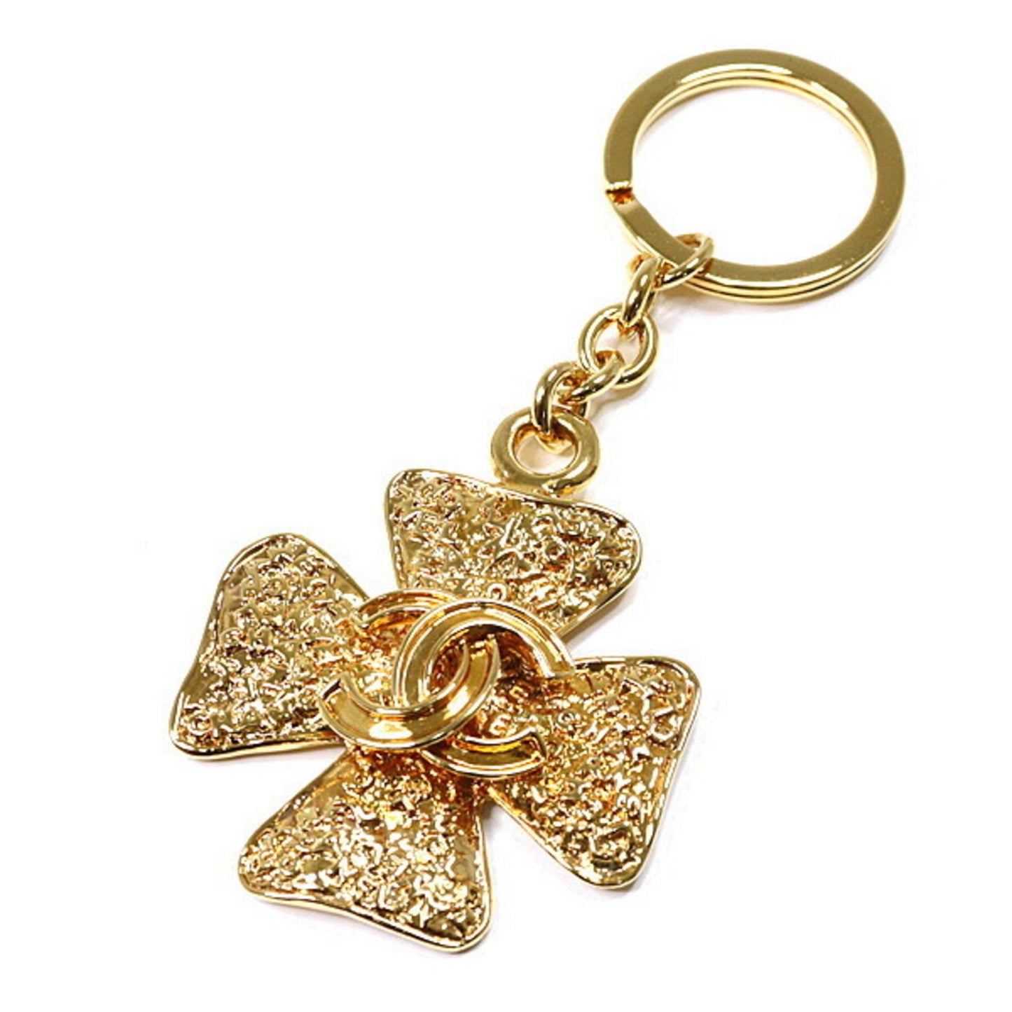 Chanel Clover Key Ring