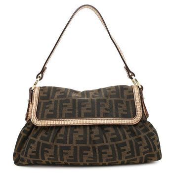 Fendi Shoulder Bag Zucca Pattern Canvas 8Br445 Fendi