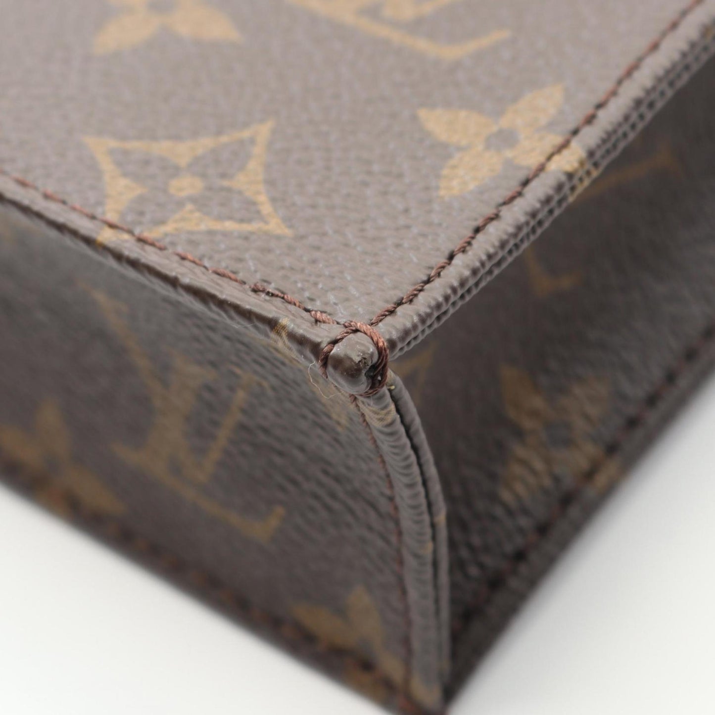 Louis Vuitton Petite Sac Plat Monogram Handbag