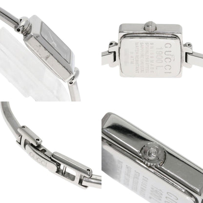 Gucci 1900L Square Face Watch Stainless Steel/Ss