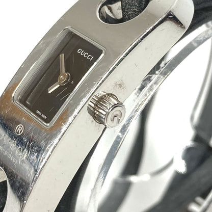 Gucci 6100L Bracelet Watch With Logo