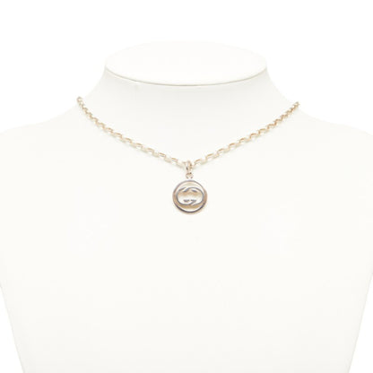 Gucci Interlocking G Necklace Silver Sv925