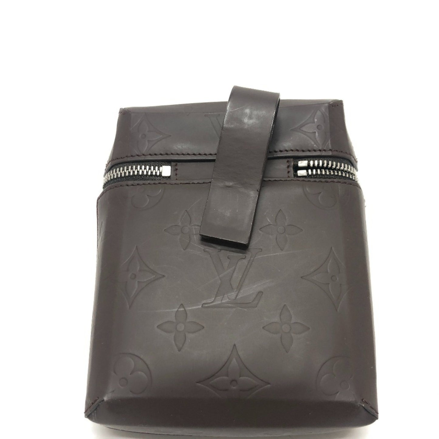 Louis Vuitton M46550 Monogram Glace Ray Bag Waist Pouch Accessory Case Leather