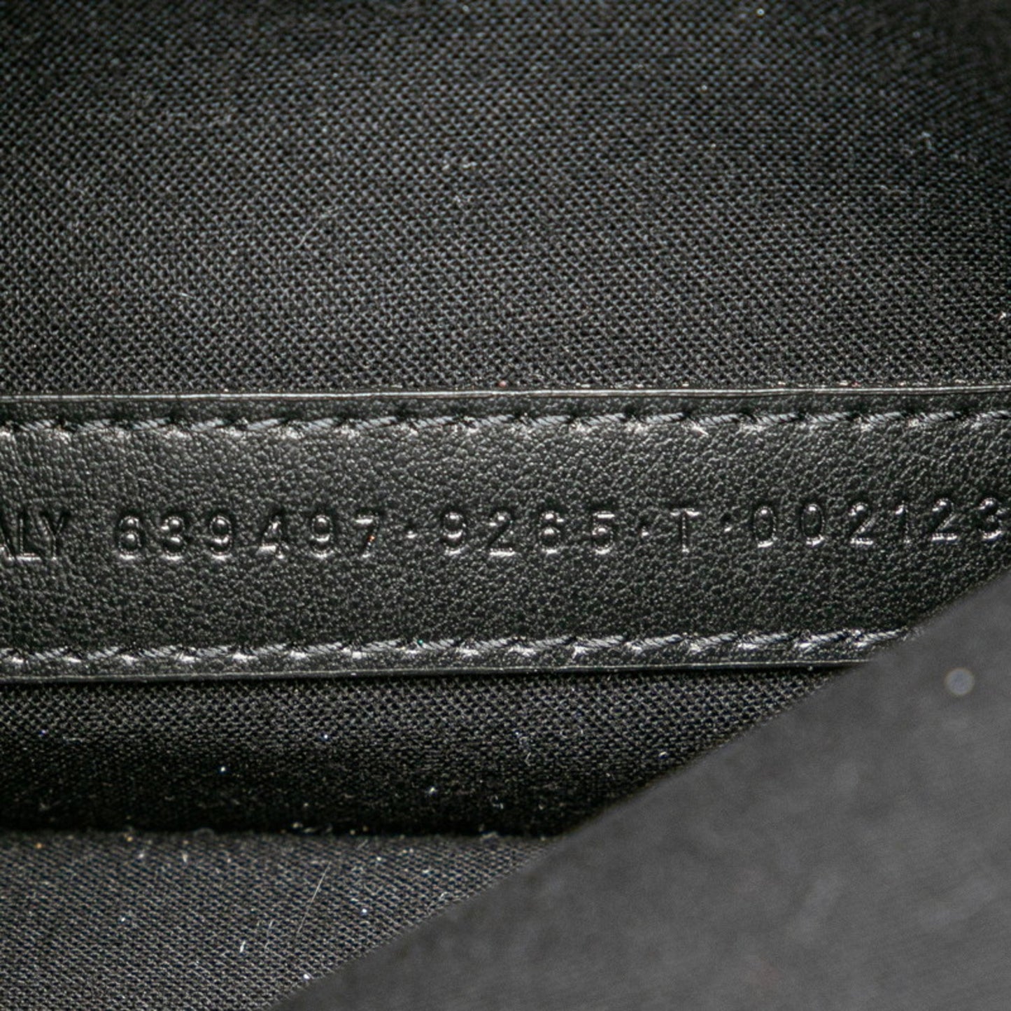 Balenciaga Logo Shoulder Bag 639497 Wine Red White Canvas Leather