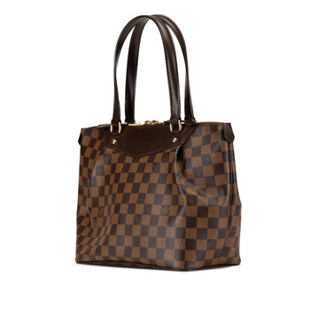 Louis Vuitton Damier Westminster Pm Handbag N41102 Brown Pvc Leather