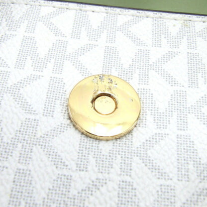 Michael Kors Handbag 35S2Gnms5V White Green Pvc Leather Bag