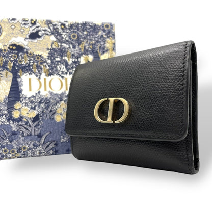 Christian Dior Montaigne Lotus Tri-Fold Wallet