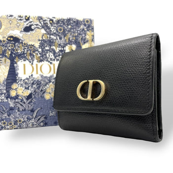 Christian Dior Montaigne Lotus Tri-Fold Wallet