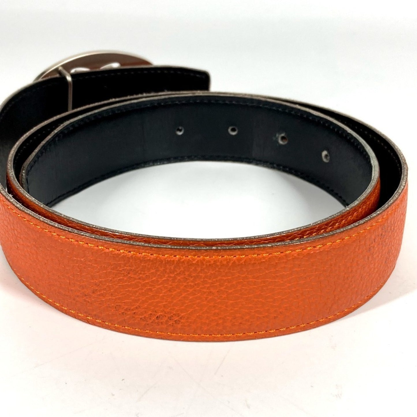 Hermes Double H Logo Buckle Belt For Bottoms