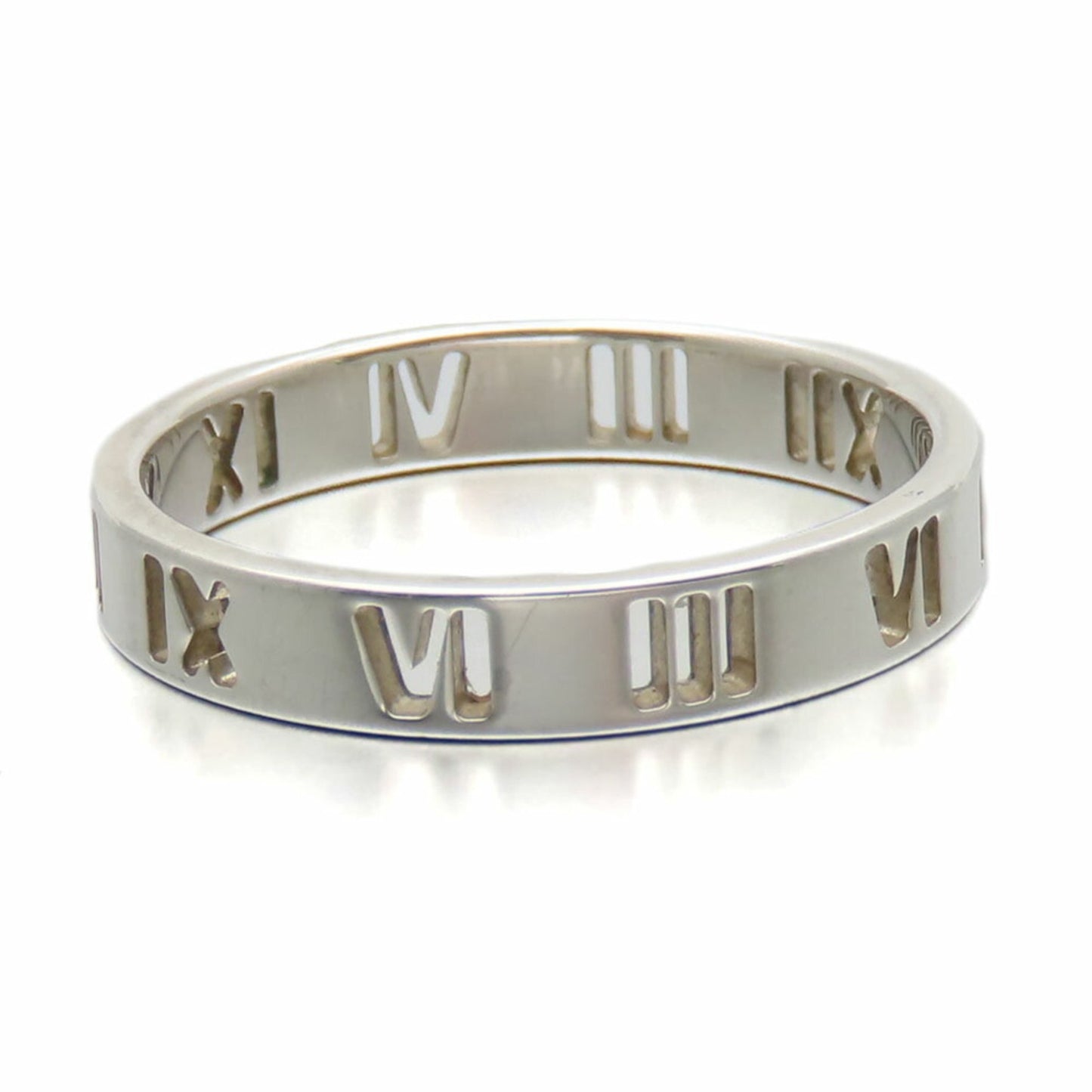Tiffany & Co. Ring Atlas Silver 925 Approx. 2.1G #16