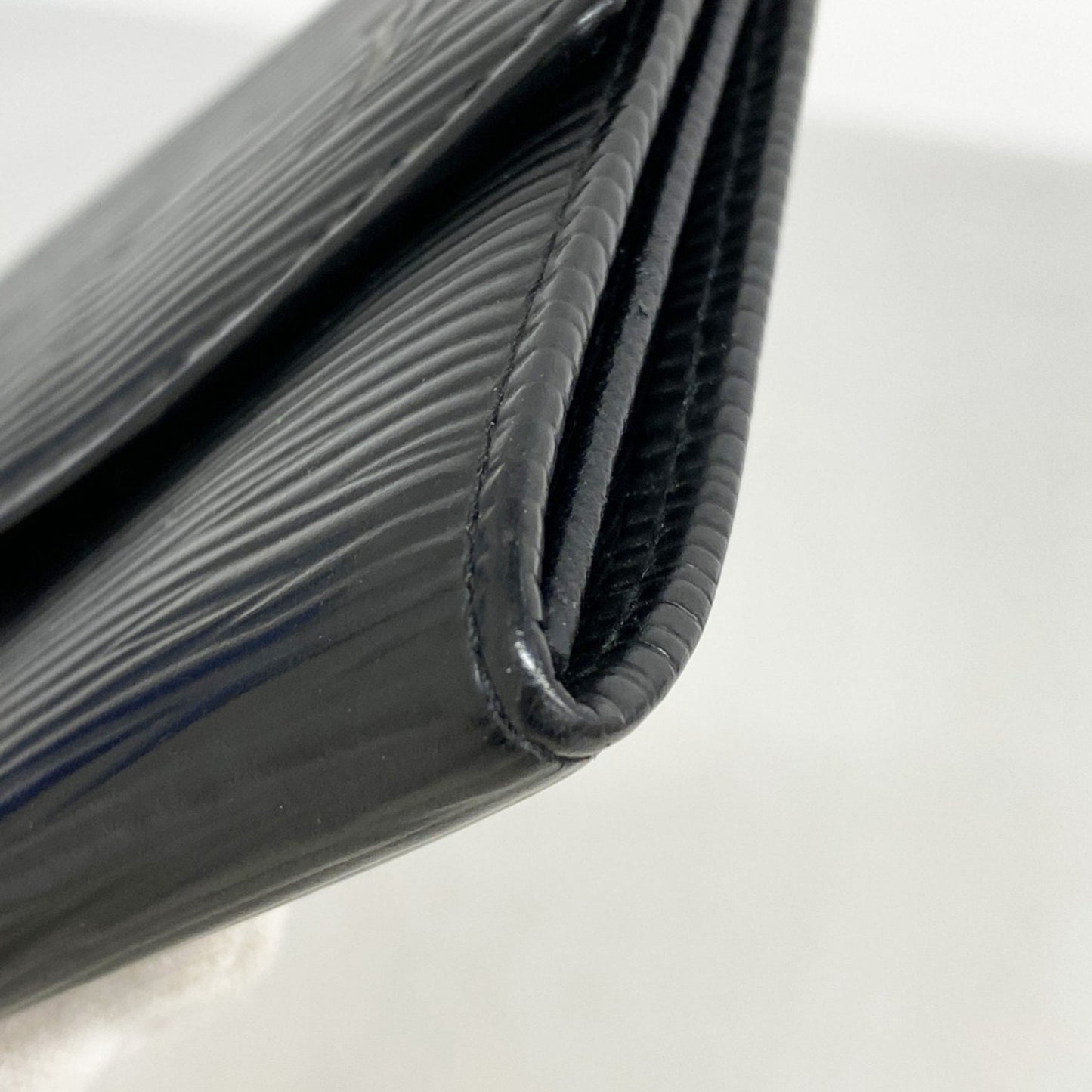 Louis Vuitton Epi Wallet/Coin Case Porte Monnaie Sample M63412 Noir