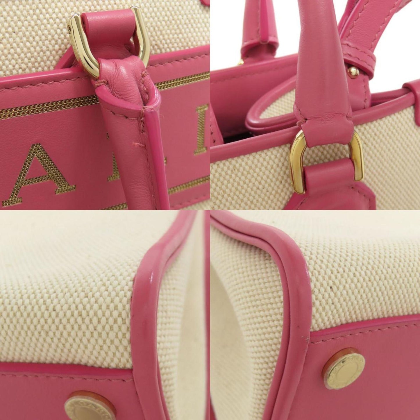 Bvlgari Handbag Canvas