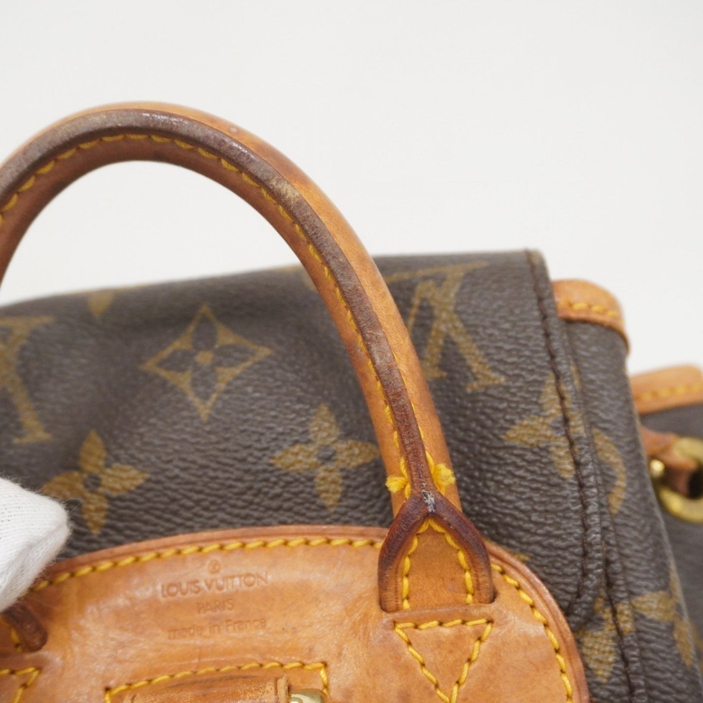 Louis Vuitton Monogram Mini Montsouris Backpack/Daypack M51137 Brown