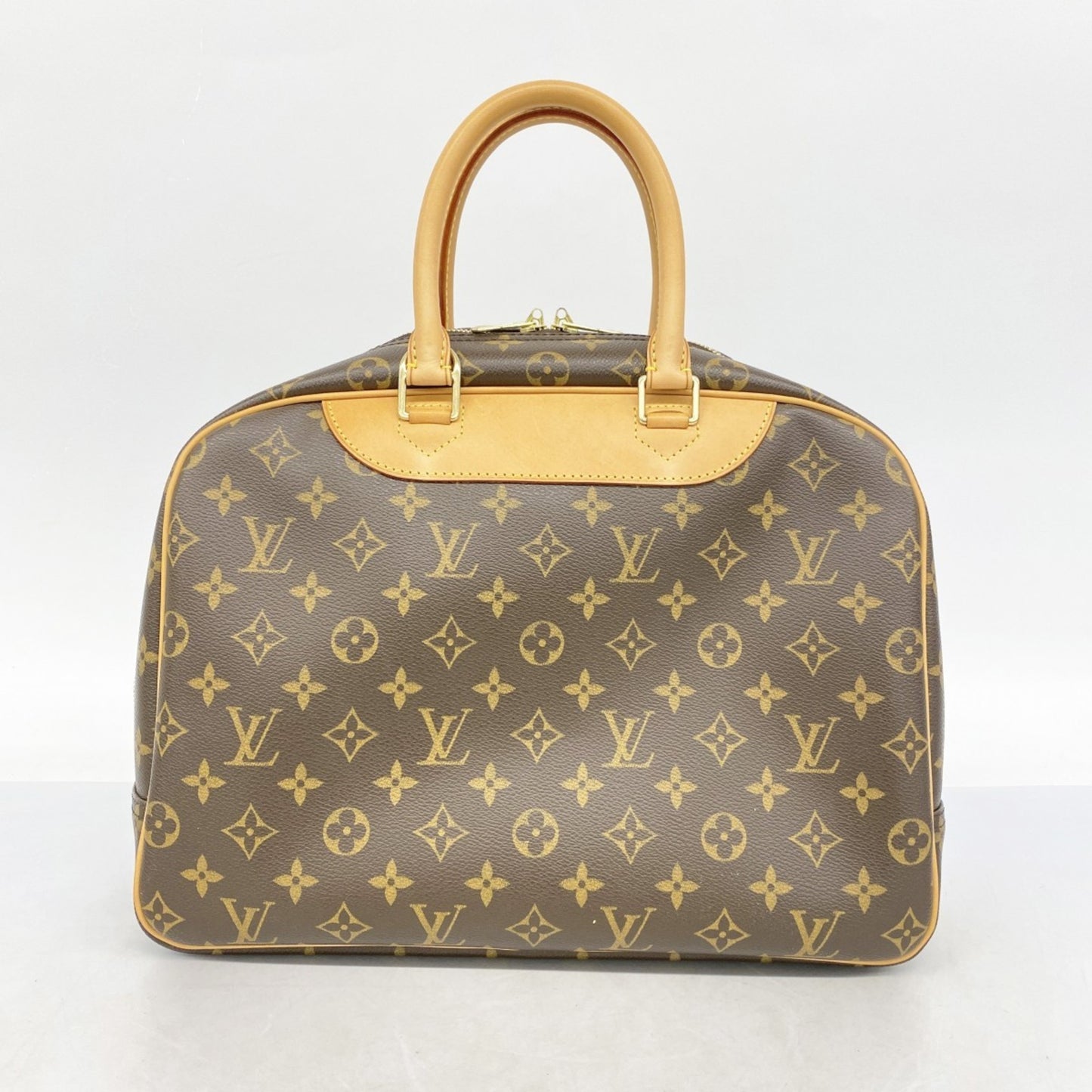 Louis Vuitton Monogram Deauville Handbag M47270 Brown
