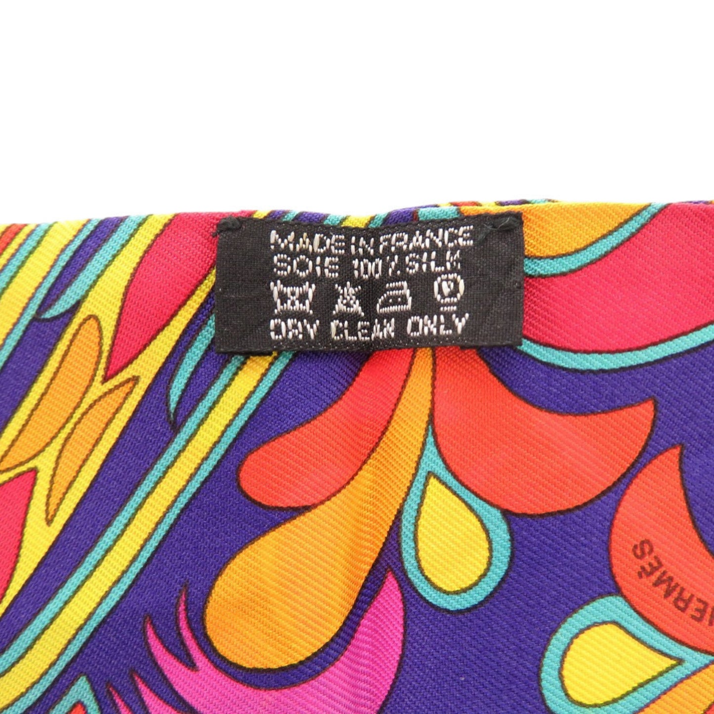 Herms Twilly Folklor Silk Scarf Muffler In Orange