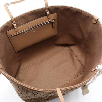 Fendi Large Roll Tote Bag Jacquard Velvet