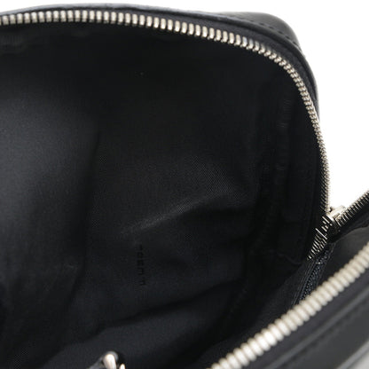 Fendi Monster Body Bag Nylon Leather Black 7Vz033