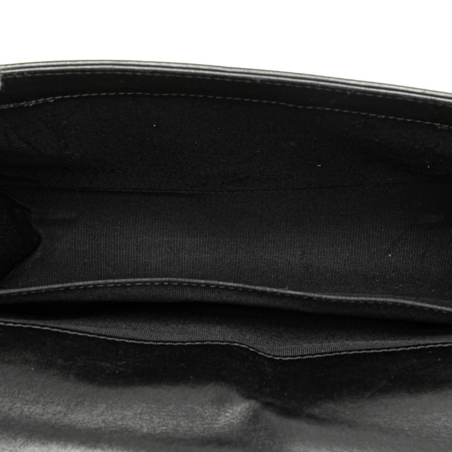 Chanel Coco Mark Matelasse Boy Chanel 25 Crossbody Chain Shoulder Bag In Black Lambskin