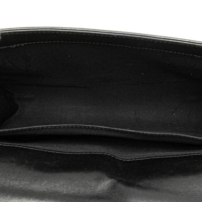 Chanel Coco Mark Matelasse Boy Chanel 25 Crossbody Chain Shoulder Bag In Black Lambskin