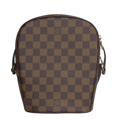 Louis Vuitton Shoulder Bag Ipanema Pm N51294 Damier Ebene Brown