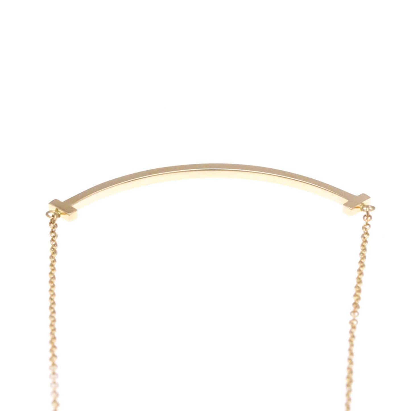 Tiffany Tiffany T Smile Small Necklace Pink Gold (18K) No Stone Men