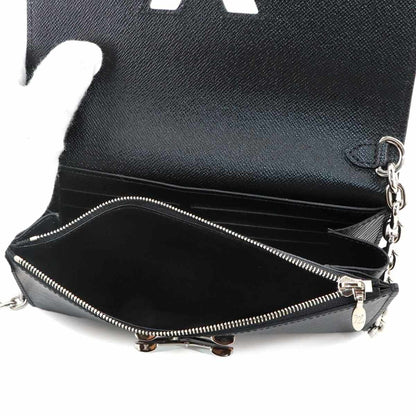 Louis Vuitton Lv Stories Epi Leather Portefeuille Twist Chain Wallet