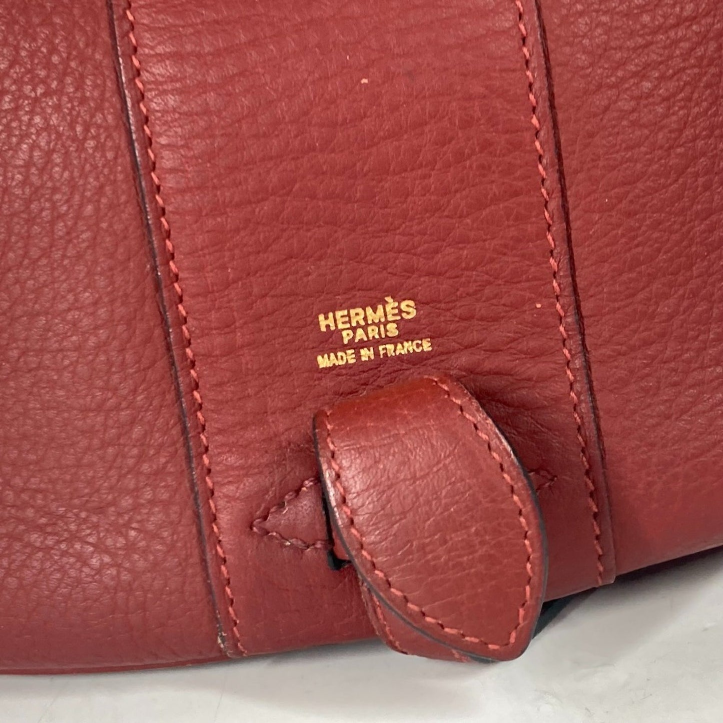 Hermes City Vanity Bag Handbag Leather